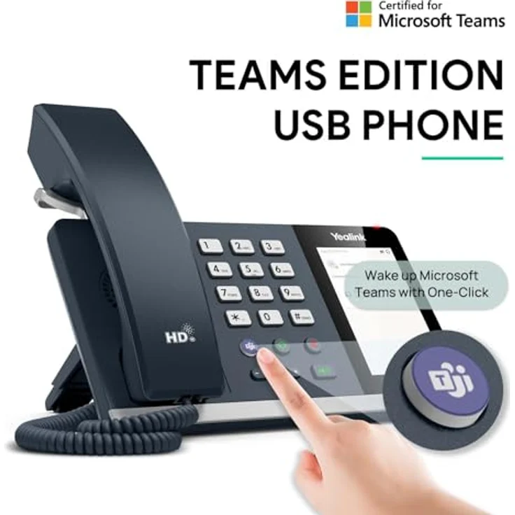 Yealink MP45, USB VoIP Telefon mit HD Audioqualität – Bild 2