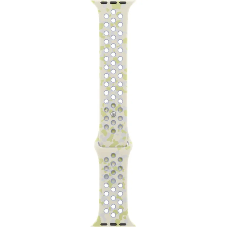 Apple Watch Nike Sportarmband 42mm S/M, Chalk Calm, atmungsaktiv mit Aluminiumverschluss und organisch inspiriertem Design