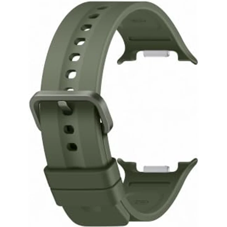 Samsung Sport Band ET-SNL34, flexibles Nitrilkautschuk-Armband für die Galaxy Watch9, S/M, Olive – Bild 3