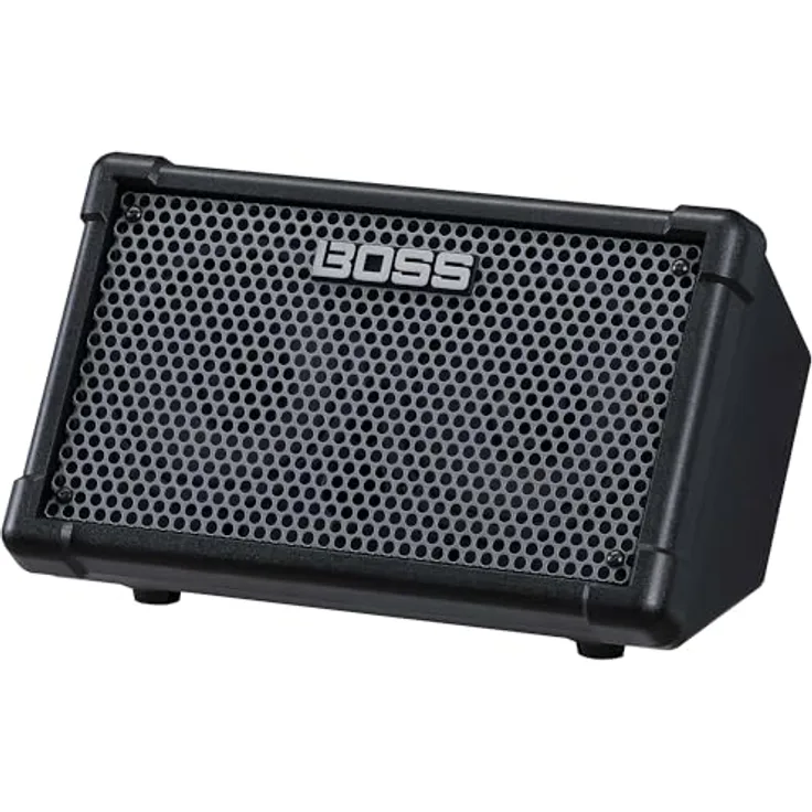 Boss by Roland Cube Street II, Batteriebetriebener Stereo-Verstärker mit 2 Kanälen, 10 W, Bluetooth-App-Steuerung, integrierten Effekten und Looper, schwarz