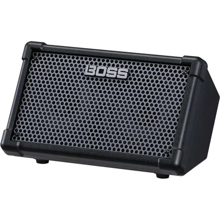 Boss by Roland Cube Street II, Batteriebetriebener Stereo-Verstärker mit 2 Kanälen, 10 W, Bluetooth-App-Steuerung, integrierten Effekten und Looper, schwarz – Bild 1