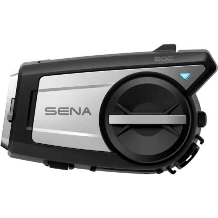 Sena 50C, Motorrad Kommunikationssystem & 4K Actionkamera mit SOUND BY Harman Kardon, schwarz