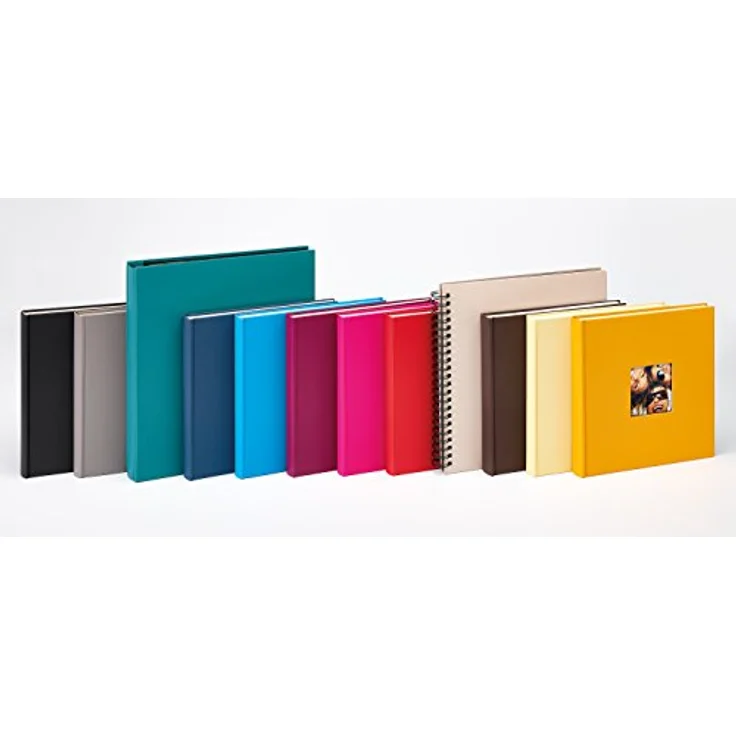 walther design Fotoalbum chamois 30 x 30 cm Spiralalbum mit Cover-Ausstanzung, Fun SA-110-W – Bild 3