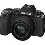 Fujifilm X-S10 Systemkamera, schwarz inkl. Fujinon XC 15-45mm F3,5-5,6 Kit