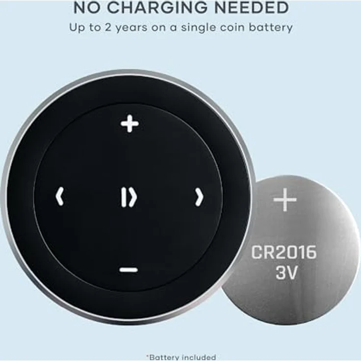 Satechi Bluetooth Media Button, Bluetooth Fernbedienung für Smartphone und Tablet, schwarz – Bild 6