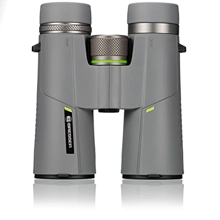 Bresser Fernglas 8x42 Wave, wasserdicht, mit BaK-4-Glas, UR-Vergütung und Brillenträgerokularen, perfekt für Naturbeobachtungen, auf Reisen und beim Wandern – Bild 3