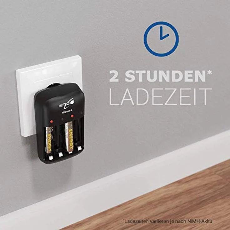 Heitech Ultimate 4 NiMH Rundzellenladegerät (09001533) – Bild 4