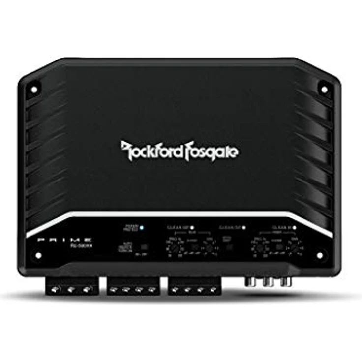 Rockford Fosgate R2-500X4 PRIME, 4-Kanal Class-D Verstärker mit 4 × 75 W RMS, C.L.E.A.N. Setup-System, variablen Hoch- und Tiefpassfiltern – Bild 1