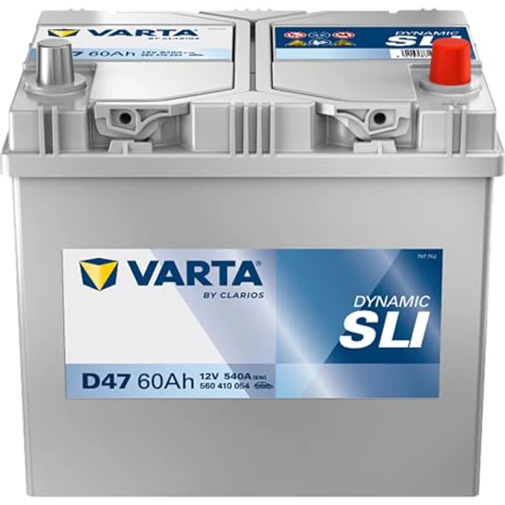 Varta D47 Blue Dynamic, 12V Autobatterie 60Ah/540A, Wartungsfrei, Kompakte Maße 232x173x229 mm – Bild 8