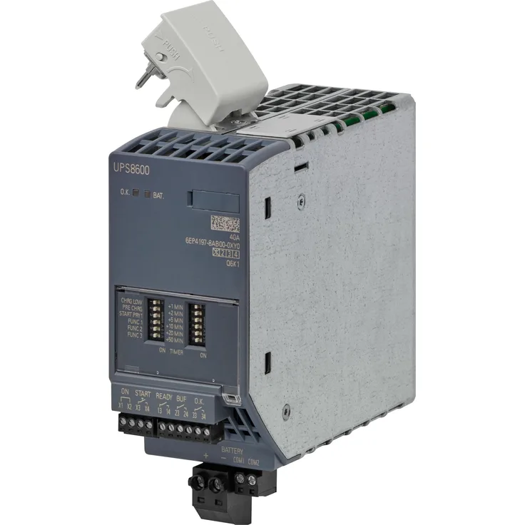 Siemens 6EP4197-8AB00-0XY0, Online-Doppelwandler USV mit 960 VA/960 W, Indoor, LithiumEisenphosphat-Batterie, 900 g
