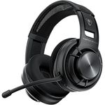 Turtle Beach Atlas Air Kabelloses Open-Back-PC Gaming-Headset w/ 24-Bit-High-Fidelity-Audio, Mikrofon in Broadcast-Qualität, Memory-Foam-Ohrpolster & Bluetooth für PC, PS5, PS4, Switch & Mobilgerät