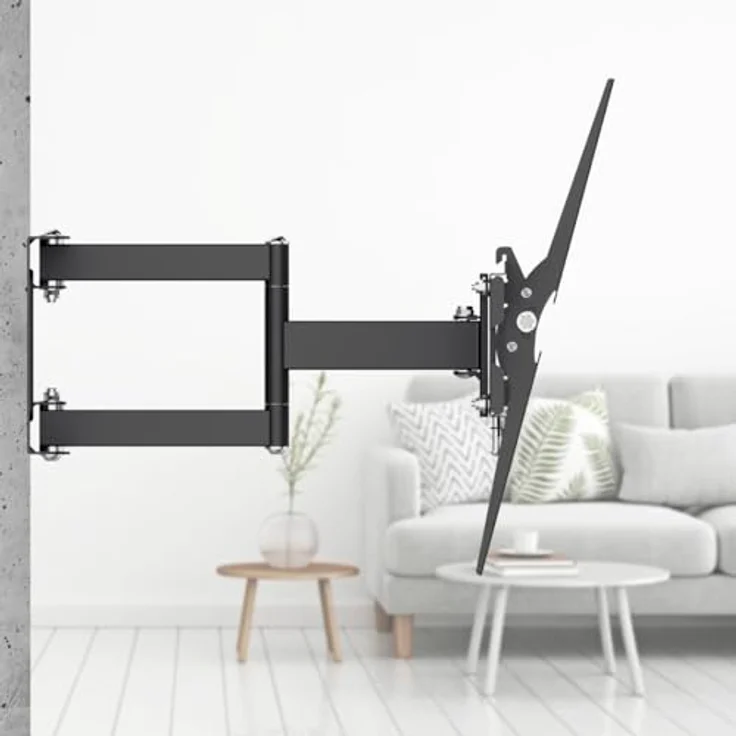 Hama TV-Wandhalterung, schwenkbar, neigbar, ausziehbar, 165 cm (65") bis 35 kg – Bild 4
