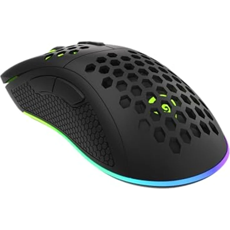 Genesis KRYPTON 555 Gaming-Maus (kabelgebunden) - Optische Maus mit 8000 DPI in Schwarz – Bild 4