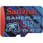 SanDisk 512 GB Gameplay-microSD-Karte für Mobile Gaming/Handheld-Konsolen, bis zu 190 MB/s