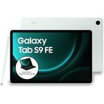 Samsung Galaxy Tab S9 FE Android-Tablet, Mit Stift (S Pen), Lange Akkulaufzeit, Simlockfrei ohne Vertrag, WiFi, 128 GB, Mint