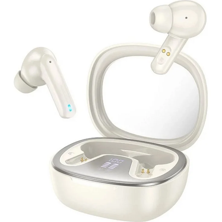 HOCO Kabellose Bluetooth Kopfhörer TWS Shadow EQ6 weiß, Bluetooth-Kopfhörer