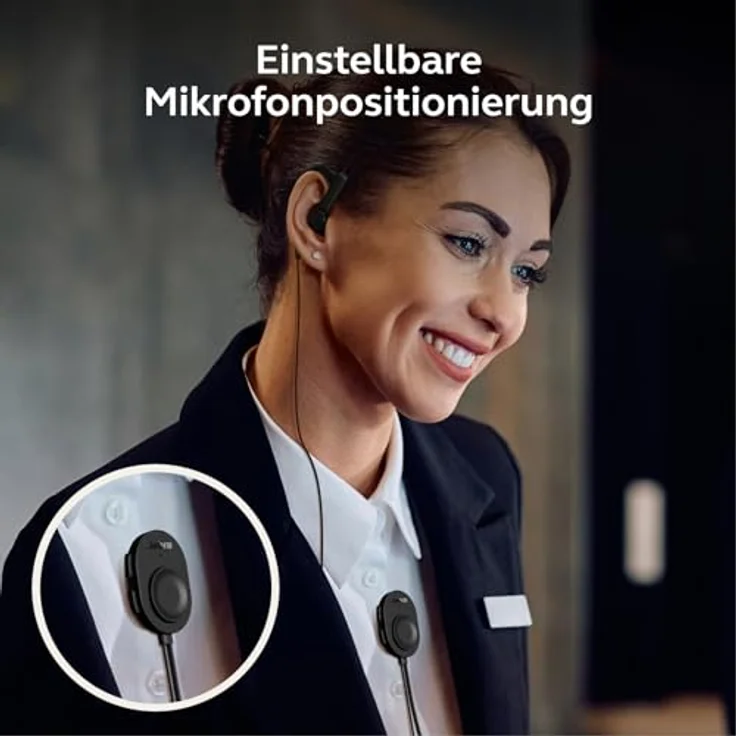 Jabra Perform 10, Wired Push-to-Talk Mono Headset mit USB-C-Anschluss für Teams im Einzelhandel, IP67 robust und leicht, unidirektionales Mikrofon – Bild 7
