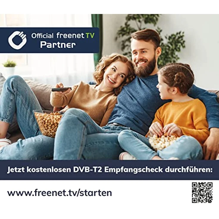 Oehlbach Scope Max - Aktive DVB-T2 HD & DAB Stabantenne mit LTE-Filter- Digitale Zimmerantenne - regelbarer Verstärker - Innenantenne - Weiß – Bild 4