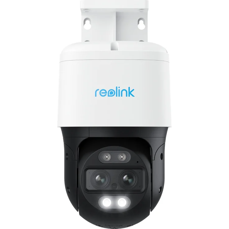 Reolink TrackMix Series P760 PoE Cam (3840 x 2160 Pixels), Ultra HD Netzwerkkamera, Schwarz, Weiss, Auto-Tracking, 6X Zoom, Zwei-Wege-Audio