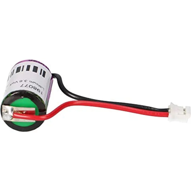 Akkuman.de Lithium Batterie für Testo Datenlogger mit Kabel und Stecker - 175-T3 Serie 1/2AA 3,6V 950mAh, passend für 175-T3 Serie – Bild 5