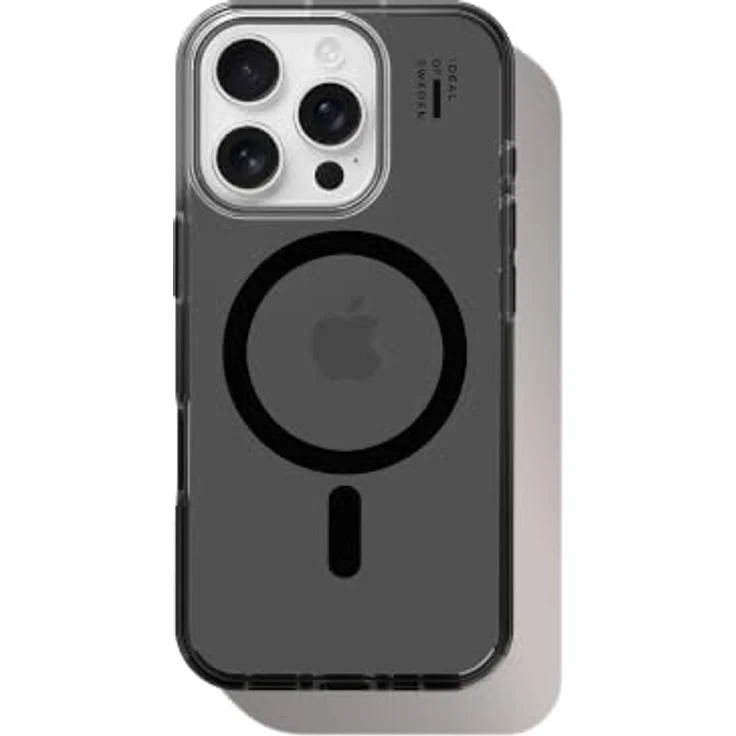 iDeal of Sweden IDCLCMS-I2461P-470 Clear Case für Apple iPhone 16 Pro, Tinted Black mit MagSafe-Kompatibilität – Bild 1