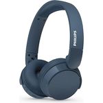 Philips TAH4209BL Kabelloser Bluetooth-Kopfhörer mit passiver Geräuschisolierung – 55 Stunden Spielzeit, deutliche Anrufe, dynamischer Bass, 2 Stunden USB-C-Laden – Blau