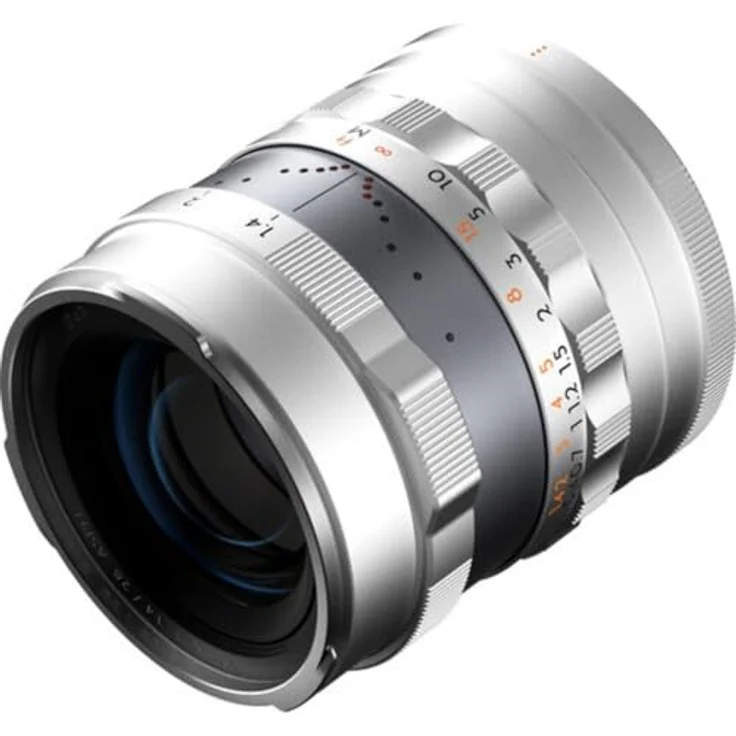 THYPOCH Full-Frame Photography Lens Simera 28mm f1.4 for Fujifilm X Mount - Silver mit großer Blendenöffnung und Click/ de-click Blenden Modus – Bild 4