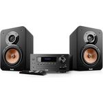 Teufel Ultima 20 Kombo 2 - Chaîne HiFi Stéréo Avec CD, Bluetooth, Radio DAB+/FM - Blanc