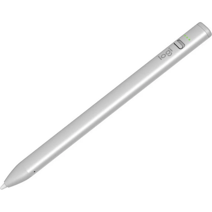 Logitech Eingabestift Crayon Digitaler Zeichenstift für iPad (2022, 10. Generation), Aluminiumgehäuse, bis zu 7 Stunden Akkulaufzeit – Bild 1