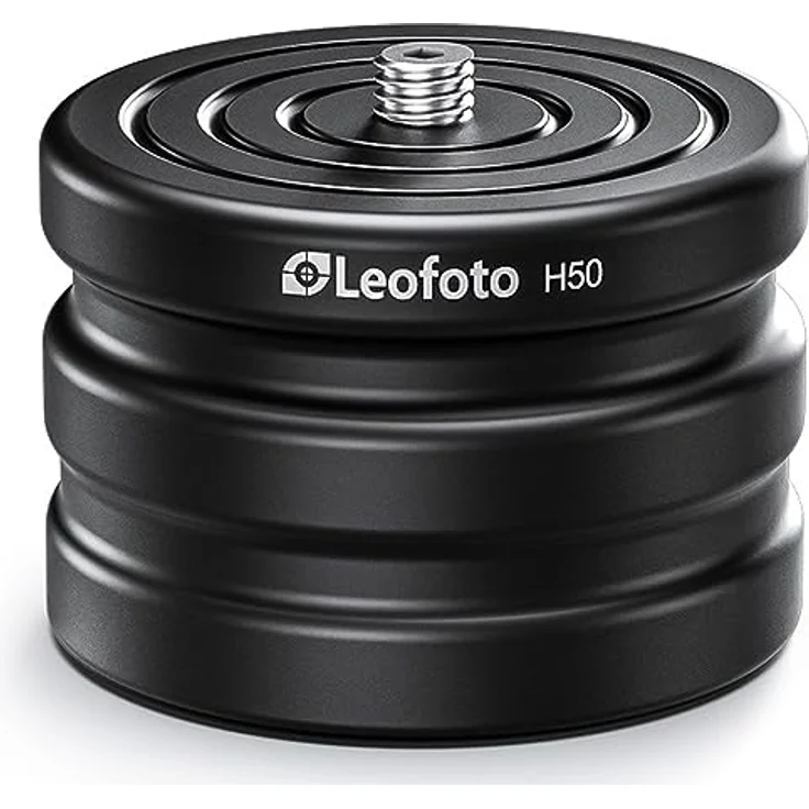 Leofoto H50 Höhenadapter für Kamerastative, 51mm Erhöhung, 6061-T6 Aluminium – Bild 1