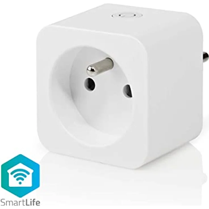 Nedis WIFIP121EWT, Smart Plug mit Fernsteuerung über Smartphone und Sprachbefehle, energieeinsparende Zeitplanung, kompatibel mit Nedis SmartLife-App – Bild 3