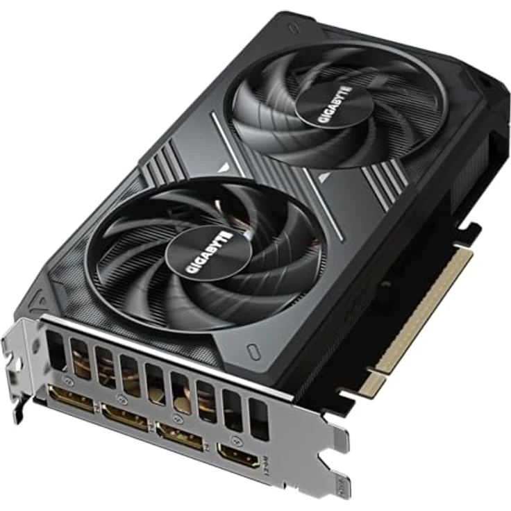 Gigabyte GeForce RTX 5060 WINDFORCE MAX OC 8G Grafikkarte – 8 GB GDDR7, 128 Bit, PCI-E 5.0, 2512 MHz, 3 x DisplayPort, 1 x HDMI, NVIDIA DLSS 4 – Bild 4