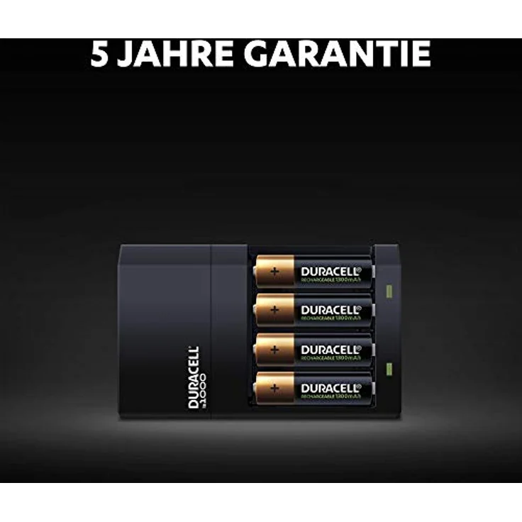 Duracell Ladegerät CEF14, für 2AA und 2AAA wiederaufladbare Batterien, automatische Abschaltung, Ladedauer 4 Stunden – Bild 6