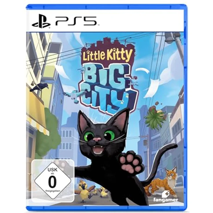 Fangamer Little Kitty: Big City - PS5, physische Edition mit 16-seitigem Handbuch, Poster und Soundtrack-Download – Bild 1