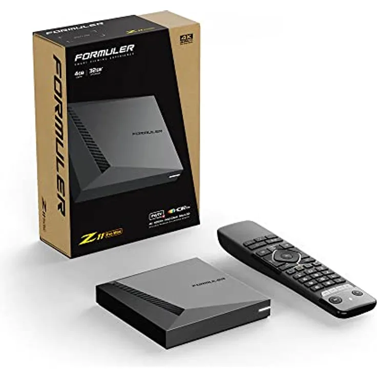 Formuler Z11 Pro Max 4K Android 11 OTT Streamer Multimedia 4GB RAM 32GB Flash WiFi 6th schwarz