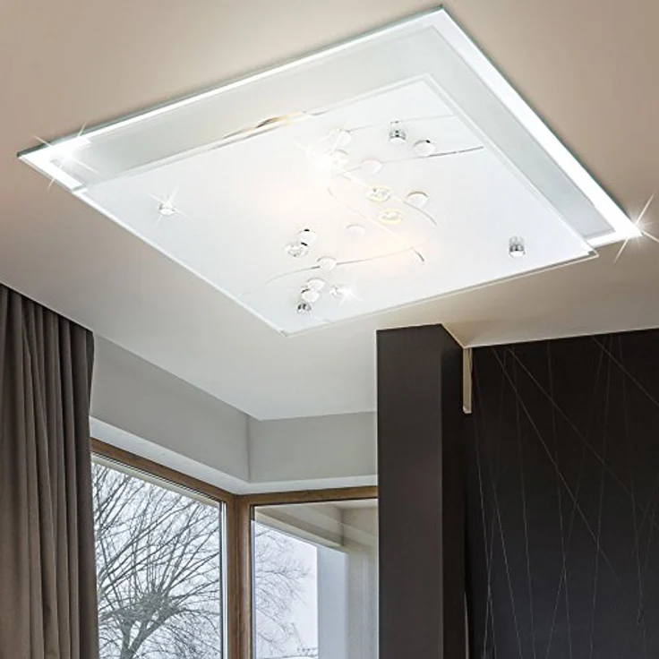 Globo Deckenleuchte 2-flammig Ballerina I, 120 Watt, Einbaustrahler, chrom – Bild 4