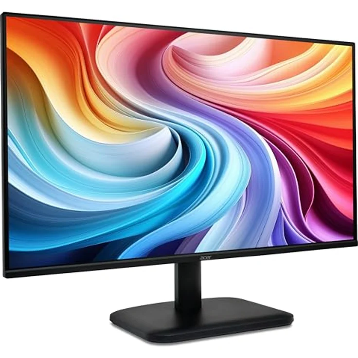 acer EK251QG Monitor 24.5 Inch Full HD, IPS, 120Hz HDMI, 75Hz VGA, AdaptiveSync, Schwarz – Bild 2