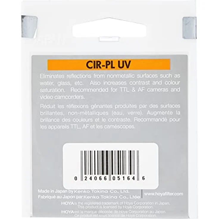 Hoya HRT Pol Cirkular Polfilter (55 mm) – Bild 4