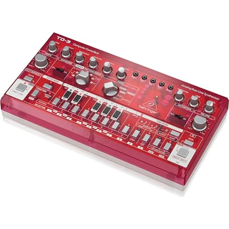 Behringer TD-3 SB, Analog Synthesizer Clone der Roland TB-303 mit Distortion, 16-Schritt Stepsequencer und 64 Patterns – Bild 4