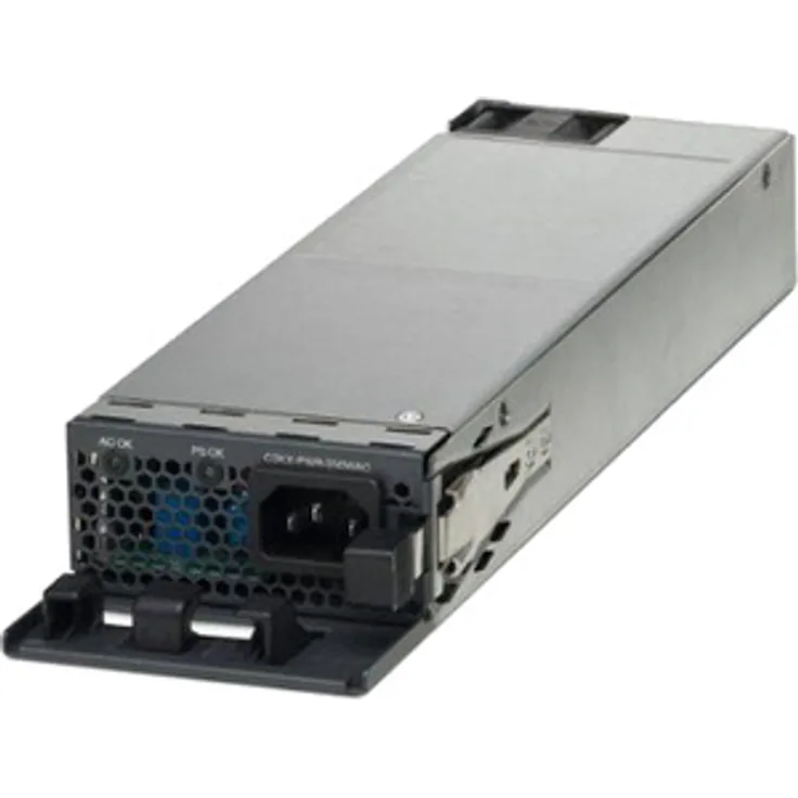 Cisco C3KX-PWR-715WAC, Stromversorgung 715W AC für Catalyst 3K-X, Schwarz/Grau, 2465 BTU/h, FCC, UL 60950-1, EN 55024