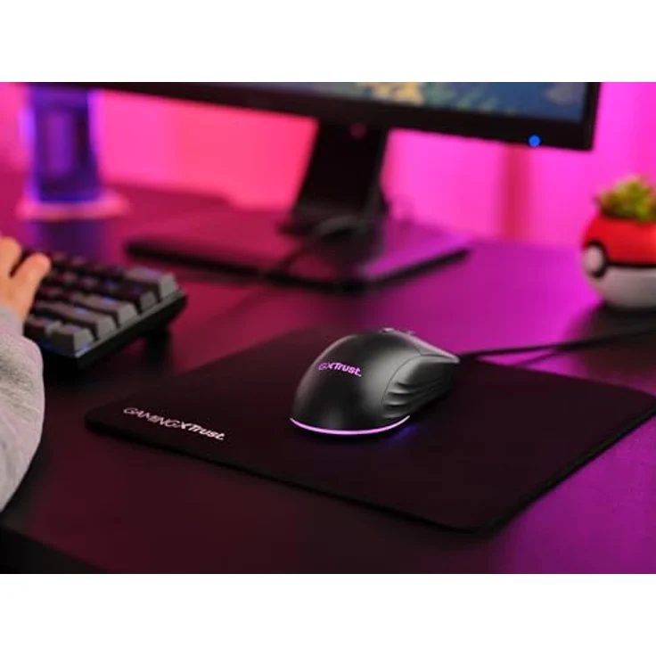 Trust GXT925 REDEX II, Federleichte Gaming Maus mit 10000 DPI Laser-Sensor, Schwarz – Bild 9