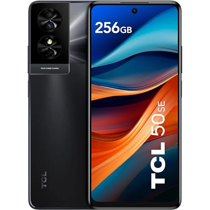 TCL 50 SE 17,2 cm (6,78 Zoll) Double SIM Android 14 4G USB Type-C 6 Go 256 Go 5010 mAh Grau – Bild 1