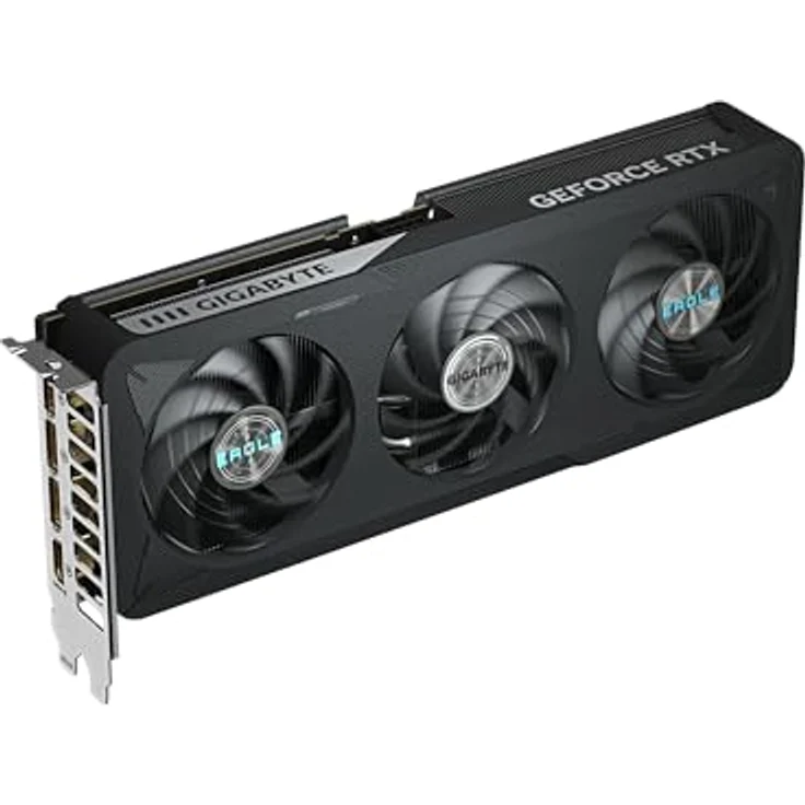 Gigabyte GeForce RTX 5060 Ti Eagle MAX OC 16G Grafikkarte - 16GB GDDR7, 128bit, PCI-E 5.0, 2617MHz, 3 x DisplayPort, 1 x HDMI, NVIDIA DLSS 4, mit WINDFORCE-Kühlsystem – Bild 5