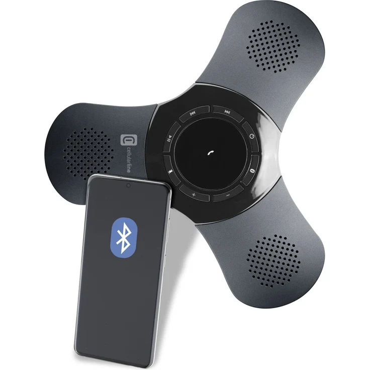 Cellularline Bluetooth Konferenzlautsprecher UFO BTSPKUFOCONFERENK mit 5 Stunden Sprechzeit