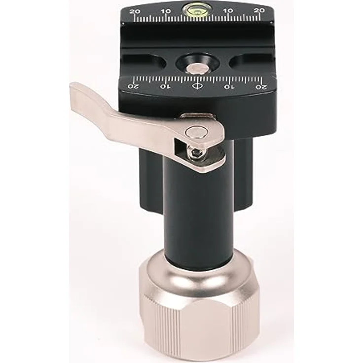 LEOFOTO 2-Wege-Neiger MPG-01S, Hebelentriegelungsklemme mit 360° Drehung, Arca-kompatibel, 325 g – Bild 5