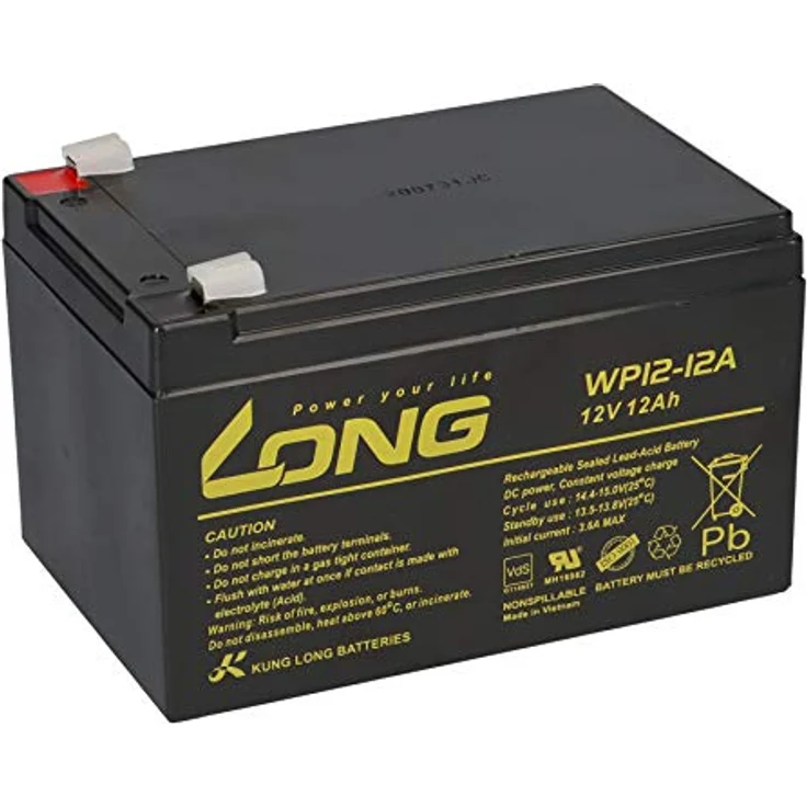 CSB Battery Akku-Set, Hochwertige Bleibatterie in Erstausrüsterqualität, 1 Stück – Bild 3