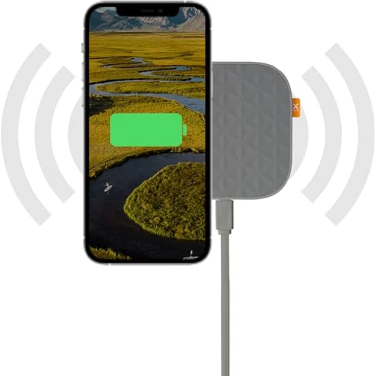 Xtorm Wireless Charger Solo Grey, kabelloses Ladegerät mit Qi-Technologie – Bild 5