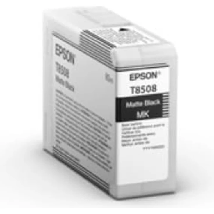 Epson T8508 UltraChrome HD Druckerpatrone, Schwarz (MBK) für lebensechte Farben und hohe Detailtreue – Bild 2