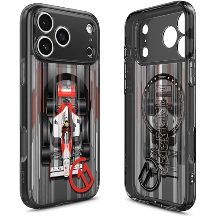 Spigen iPhone 17 Pro Hülle Ultra Hybrid MagFit c11 Edition, kompatibel mit MagSafe, 3D-Raumeffekt durch Hexa Layer Druck, patentierte Air Cushion Technologie