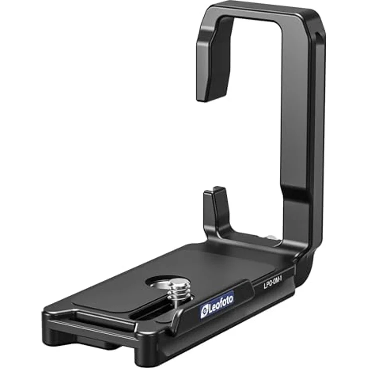 LEOFOTO L-Halterung LPO-OM-1 für Olympus OM-1, Arca-Swiss-kompatibel, aus hochwertigem Aluminium, mit Anti-Twist-Flanschen und flexibler Ausrichtung – Bild 1